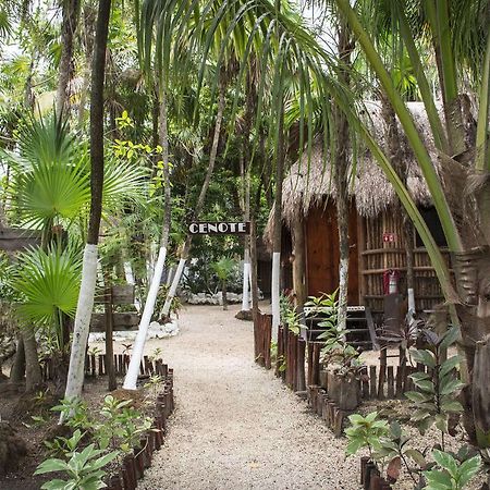 Hotel Maya Cabanas Y Cenote Tulum Luaran gambar