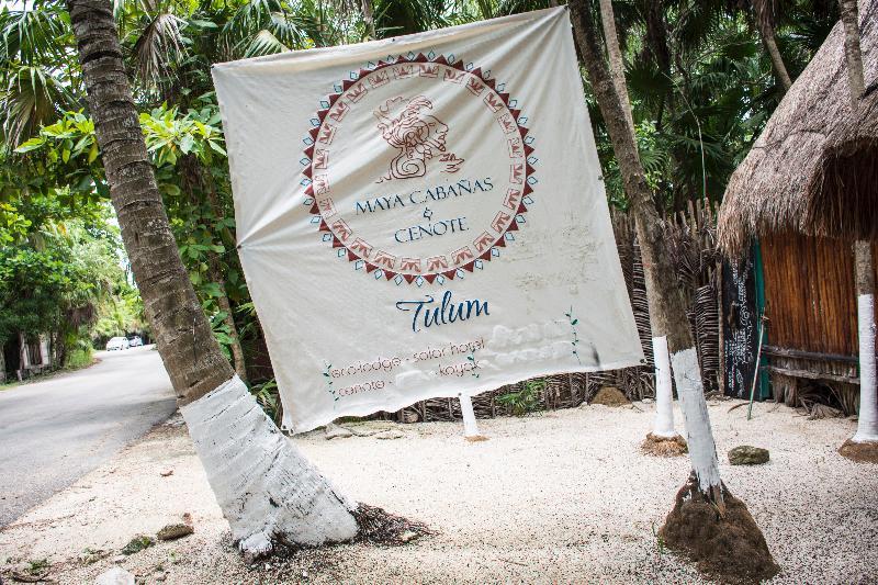 Hotel Maya Cabanas Y Cenote Tulum Luaran gambar