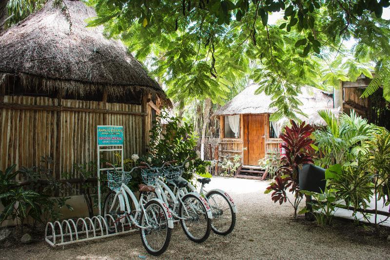 Hotel Maya Cabanas Y Cenote Tulum Luaran gambar