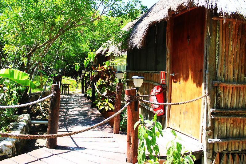 Hotel Maya Cabanas Y Cenote Tulum Luaran gambar