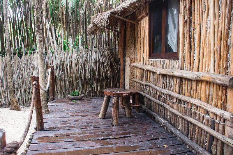 Hotel Maya Cabanas Y Cenote Tulum Luaran gambar