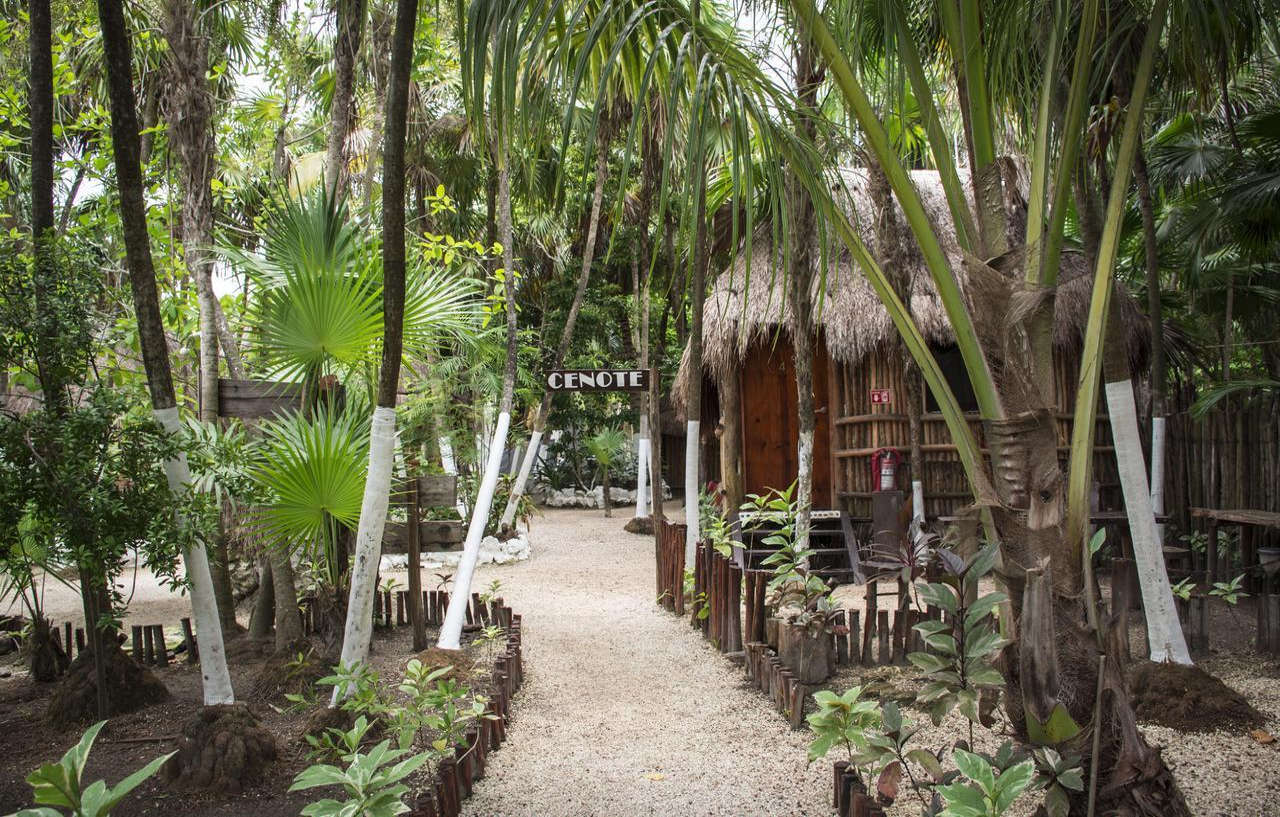 Hotel Maya Cabanas Y Cenote Tulum Luaran gambar